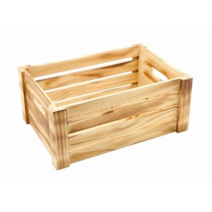 Rustic Wooden Crates (34 x 23 x 15 cm)-0