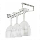 Glass Hanger 10 Inch CHROME c/w 3 screws