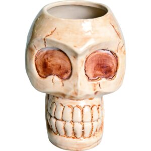 Ceramic Tiki Skull Mug 31oz