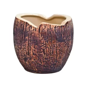 coconut tiki mug for cocktails