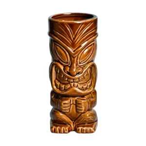 Brown Speciality Tiki Cocktail Mug