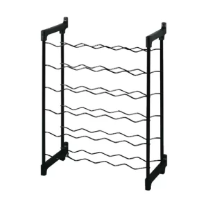 An image of an Metaltex Metal 30 Bottle Wine Rack 61 x 50cm