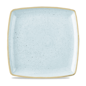 Churchill Super Vitrified Stonecast Square Plate Duck Egg Blue 26.6cm/10.50"