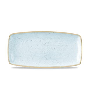 Churchill Stonecast Oblong Plate 11.75″ Duck Egg Blue