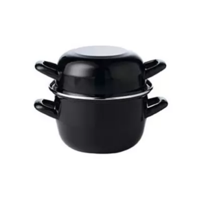 Mussel Casserole Dish & Cover (Black) 17 1/2oz