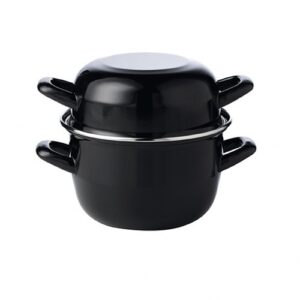 Mussel Casserole Dish and Cover (Black) 70oz