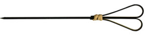 Looped Heart Skewer Black