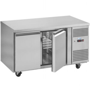 Interlevin Gastronorm Counter Stainless Steel 2 Door