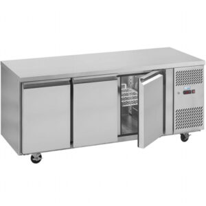 Interlevin Gastronorm Counter Freezer Stainless Steel 3 Door