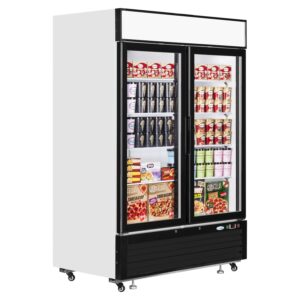 Interlevin Glass Door Display Freezer 1108L