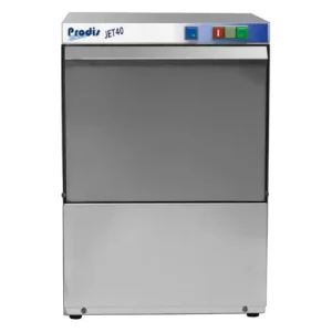 an image of Prodis JET40 Glasswasher with Gravity Drain 400mm Basket