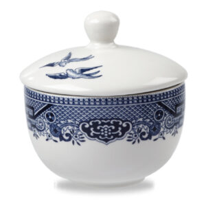 Blue Willow Sandringham Open Sugar Bowl