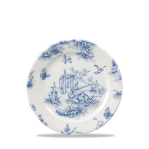 Churchill Prague Toile Tea Plate 6.6"-0