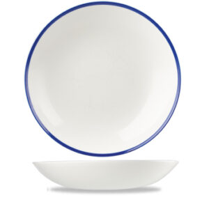 Churchill Vitrified Retro Blue – 7.25″ Coupe Bowl