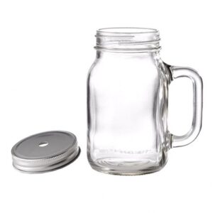 Straw Lid for Drinking Jars