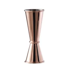 Copper shot jigger measurement jug