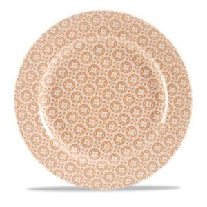 Churchill Super Vitrified Moresque Orange Plate 30.5cm/12"