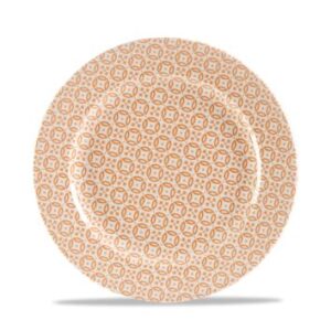 Moresque Orange Plate 10.6"-0