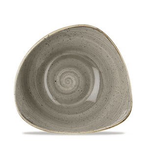 Churchill Stonecast Oblong Plate 11.75″ Peppercorn Grey