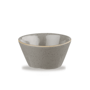 Churchill Stonecast Sauce Dish Peppercorn Grey