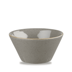 Churchill Stonecast Zest Bowl 12oz Peppercorn Grey