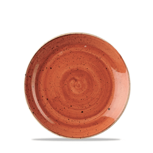 Churchill Stonecast Coupe Plate 6.5" Spiced Orange