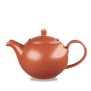 Churchill Stonecast Beverage Pot 15oz Spiced Orange