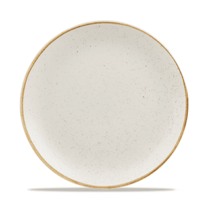 Churchill Stonecast Coupe Plate 10.25" Barley White