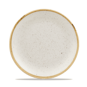 Churchill Stonecast Coupe Plate 8.67″ Barley White