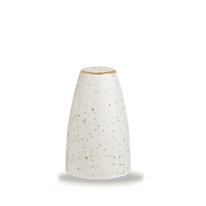 Churchill Stonecast Pepper Shaker 2.5″ Barley White