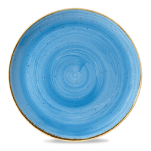 Churchill Super Vitrified Stonecast Coupe Plate Cornflower Blue 32.38cm/12.75"