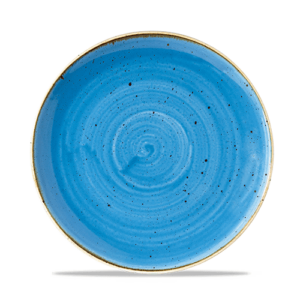 Churchill Stonecast Coupe Plate 8.67″ Cornflower Blue