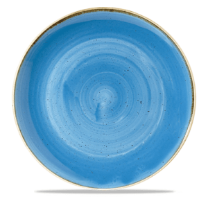 Churchill Stonecast Coupe Bowl 12" Cornflower Blue