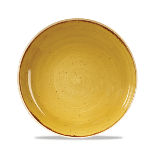 Churchill Stonecast Coupe Bowl 9.75″ Mustard Seed Yellow