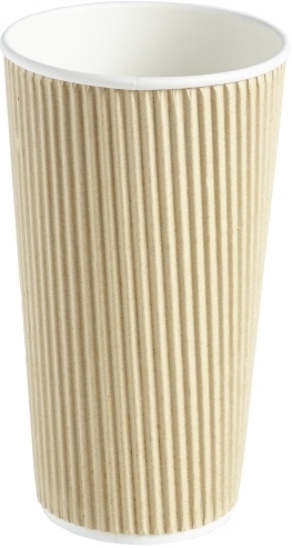 20oz Kraft Ripple Wall Hot Drink Cup