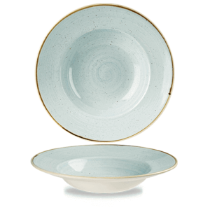 Churchill Stonecast Wide Rim Bowl 11″ Duck Egg Blue