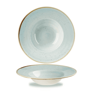 Churchill Stonecast Wide Rim Bowl 9.5″ Duck Egg Blue