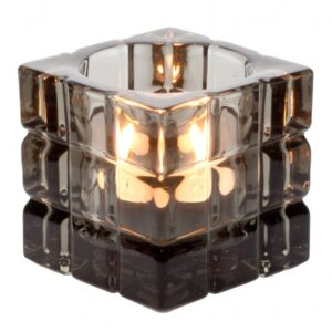 Tealight Holder Square – Grey