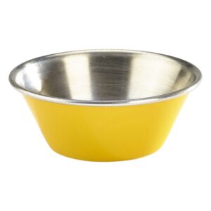 GenWare Stainless Steel Ramekin Yellow 42.5ml/1.5oz