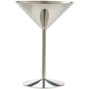 Stainless Steel Martini Glass 8.5oz