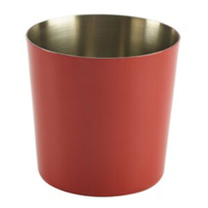 Coloured Serving Cups – Plain Red 8.5×8.5cm