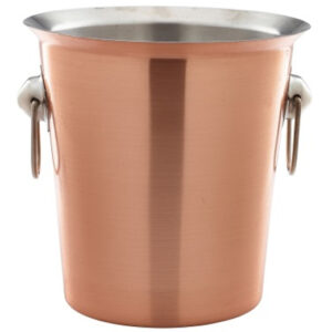 Copper Wine Bucket With Ring Handles