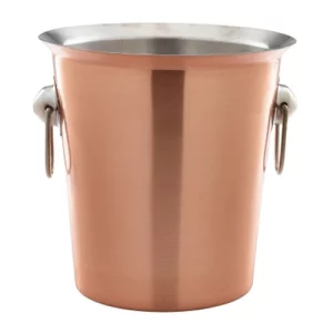 Copper Wine Bucket with Ring Handles