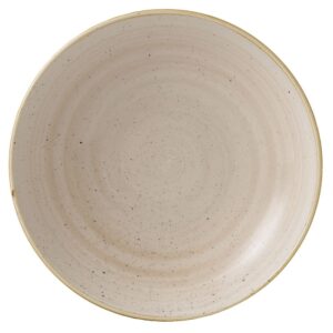 Churchill Stonecast Coupe Bowl 9.75″ Nutmeg Cream