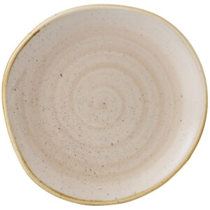 Churchill Stonecast Organic Round Plate 7.25″ Nutmeg Cream