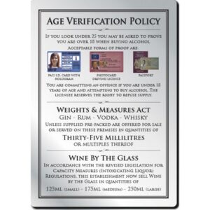 Licensing Act 2003 35ml (Framed)-0