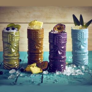 Porcelain Tiki Mugs