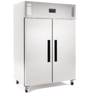 Polar Double Door Freezer Stainless Steel 1200Ltr