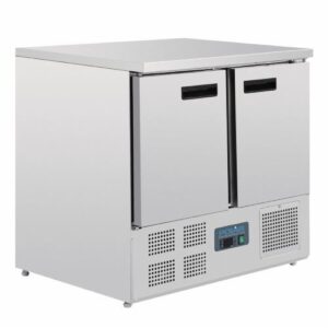 Polar G-Series Double Door Counter Fridge 240L