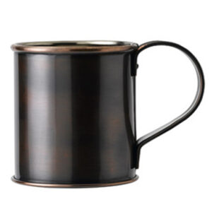 Antique Copper Mug With Nickel Lining 12.75oz